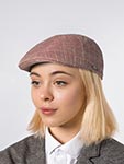 Кепка STETSON арт. 6610802 TEXAS VIRGIN WOOL/ SILK (бордовый)